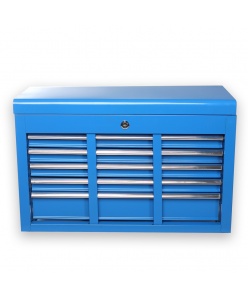 Horny nadstavec na vozík 9 zásuviek 1 priehradka modrý