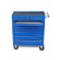Montážny servisný dielenský vozík náradie 9 ZÁSUVIEK na ložiskách Modrý