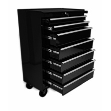 Montážny servisný Dielenský vozík na náradie 7 ZÁSUVIEK zvýšený - Čierný